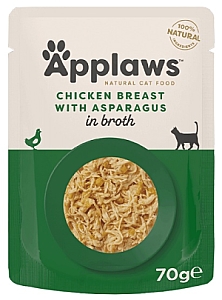 Applaws saszetka dla kota Kurczak i Szparagi 70g