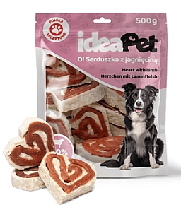 IdeaPet O! Serduszka z jagnięciną 500g