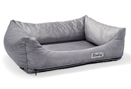 Bimbay Pokrowiec do kanapy zamszowy r.2 - 80x65cm szary