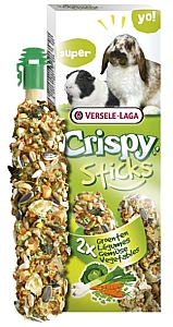 Versele-Laga Crispy Sticks Rabbit & Guinea Pig Vegetables - kolby dla królików i świnek z warzywami 110g