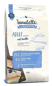Sanabelle Adult z pstrągiem 2kg