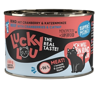 Lucky Lou SuperMono Wołowina puszka 200g