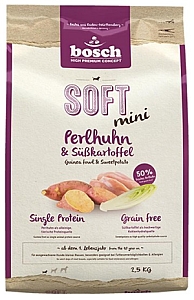 Bosch Soft Mini Perliczka & Bataty 2,5kg