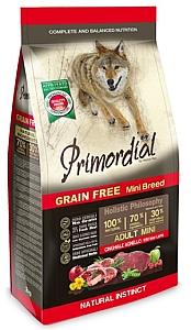 Primordial Dog Grain Free Mini Adult Wild Boar & Lamb 2kg