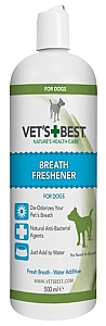 Vet's Best Breath Freshener Płyn do wody - higiena jamy ustnej 500ml
