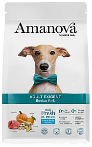 Amanova Dog Adult Exigent Iberian Pork - wieprzowina 10kg