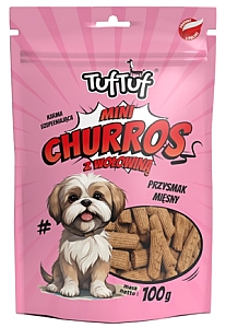 TUF TUF Mini Churros z wołowiną dla psa 100g