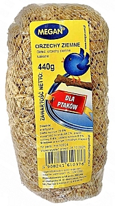 Megan Orzechy ziemne łuskane dla ptaków 440g [ME121]