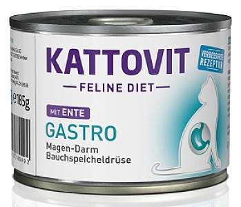 Kattovit Feline Diet Gastro kaczka puszka 185g
