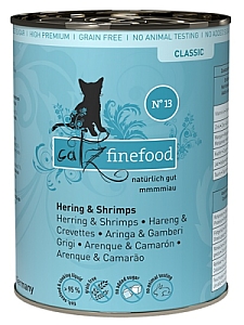 Catz Finefood Classic N.13 Śledź i Krewetki puszka 400g