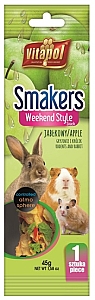 Vitapol Smakers dla gryzoni - jabłkowy Weekend Style [3114]