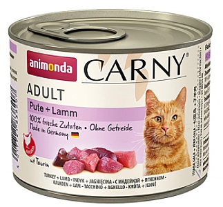 Animonda Carny Adult Indyk + Jagnięcina puszka 200g
