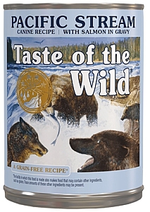 Taste of the Wild Pacific Stream Canine z mięsem z łososia puszka 390g