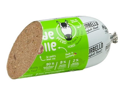 Purbello Dog Kiełbaska Treningowa Monobiałkowa Konina 200g