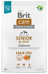 Brit Care Grain Free Senior & Light Salmon 3kg