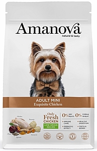 Amanova Dog Adult Mini Exquisite Chicken - kurczak 7kg