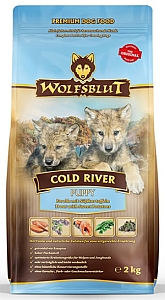 Wolfsblut Dog Cold River Puppy - pstrąg i bataty 2kg