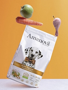 Amanova Dog Puppy Medium Exquisite Chicken - kurczak 12kg