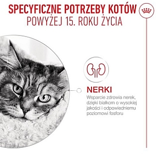 Royal Canin Ageing +15 karma sucha dla kotów dojrzałych 4kg