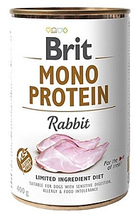 Brit Mono Protein Rabbit puszka 400g