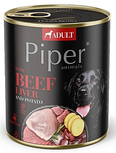 Piper Pies Wątroba wołowa i ziemniaki puszka 800g