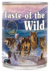 Taste of the Wild Wetlands Canine z mięsem z dzikiego ptactwa puszka 390g