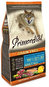 Primordial Dog Grain Free Adult Trout & Duck 2kg