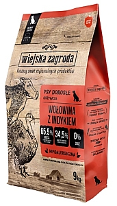 Wiejska Zagroda Wołowina z indykiem L 9kg