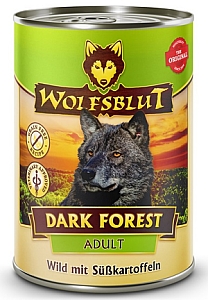 Wolfsblut Dog Dark Forest - dziczyzna i bataty puszka 395g