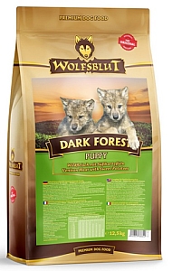 Wolfsblut Dog Puppy Dark Forest - dziczyzna i bataty 12,5kg