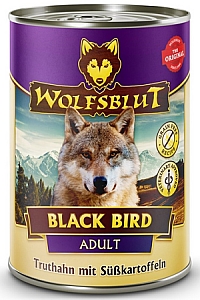 Wolfsblut Dog Black Bird - indyk i bataty puszka 395g