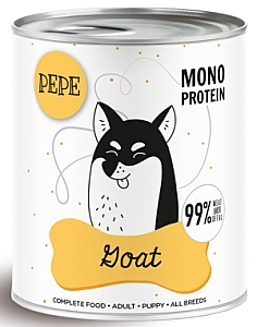 Paka Zwierzaka PEPE Goat (koza) puszka 800g