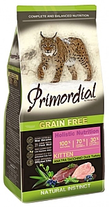 Primordial Cat Grain Free Kitten Duck & Turkey 400g