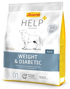 Josera Help Weight & Diabetic Dog 900g [termin ważności: 18.11.2025]