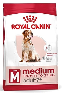 Royal Canin Medium Adult 7+ karma sucha dla psów dorosłych, ras średnich 15kg