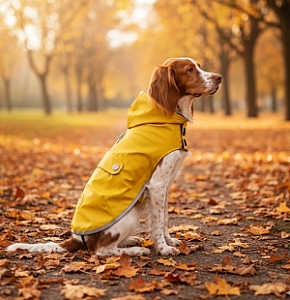 Zolux Kurtka Płaszcz wodoodporna Saint Malo R.35 żółta