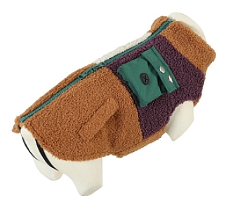 Zolux Ciepła bluza dla psa Bouclette R.40 jasnobrązowa