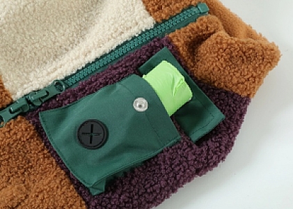 Zolux Ciepła bluza dla psa Bouclette R.40 jasnobrązowa