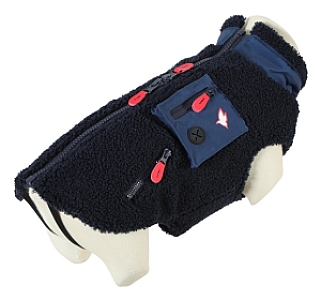 Zolux Ciepła bluza dla psa Bouclette R.35 granatowa