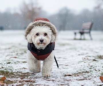 Zolux Kurtka puchowa dla psa New Mountain R.35 ceglasta