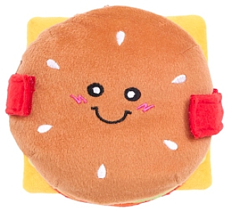 ZippyPaws Pluszowa zabawka dla psa Snufflerz Cheeseburger [ZP1150]