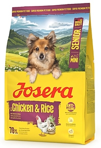 Josera Mini Senior Chicken & Rice 900g