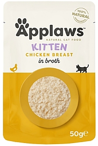 Applaws saszetka dla kota Kitten Kurczak w rosole 50g