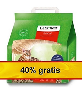 Cat's Best Original 5L + 40% GRATIS