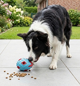 Zolux Zabawka na przysmaki do aportowania jajko 8cm