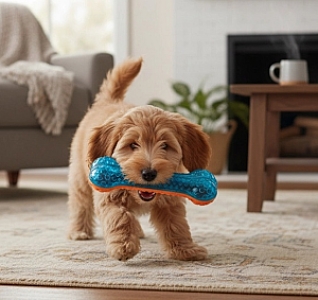 Zolux Zabawka gryzak kość Tao 17cm