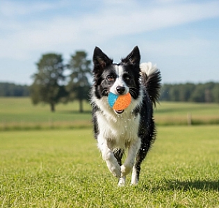 Zolux Zabawka gryzak piłka Tao 8cm