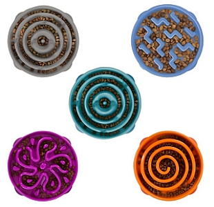 Outward Hound Fun Feeder Miska spowalniająca turkusowa [51002]