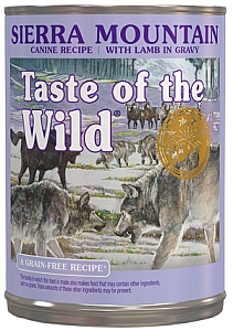 Taste of the Wild Sierra Mountain Canine puszka 390g