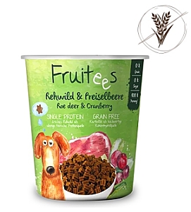 Bosch Fruitees Snack Sarna & Żurawina 200g